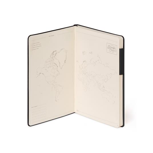 Quaderno My Notebook - Medium Lined Black - 4