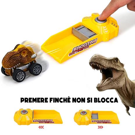 Camion Dinosauri Giocattolo con Animali Portatile Gioco per Bambini Idea Regalo - 2