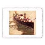 Stampa d''arte Pitteikon di Egon Schiele In barca - 1907, Grande - cm 40x50