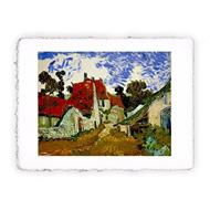 Stampa di Vincent van Gogh Strada a Auvers-sur-Oise, Folio - cm 20x30