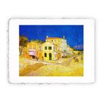 Stampa Pitteikon di Vincent van Gogh - La casa gialla 1888, Miniartprint - cm 17x11