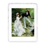 Stampa Pitteikon Pierre-Auguste Renoir La passeggiata 1870, Folio - cm 20x30