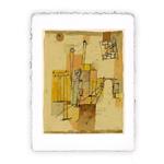 Stampa Pitteikon di Paul Klee - Prima della festività 1936, Miniartprint - cm 17x11