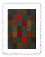 Stampa Pitteikon di Paul Klee - Nuova armonia del 1936, Miniartprint - cm 17x11