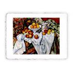 Stampa di Paul Cézanne - Natura morta con mele e arance 1899, Original - cm 30x40
