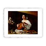 Stampa d''arte Pitteikon di Caravaggio Suonatore di liuto, Folio - cm 20x30