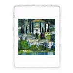 Stampa Pitteikon di Gustav Klimt - Chiesa di Cassone - 1913, Miniartprint - cm 17x11