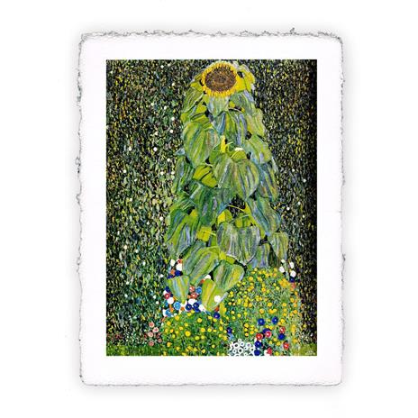 Stampa Pitteikon di Gustav Klimt - Il girasole del 1906-1907, Folio - cm 20x30