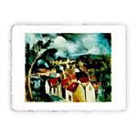 Stampa d''arte di Maurice de Vlaminck - Villaggio - 1912, Miniartprint - cm 17x11