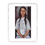 Stampa Pitteikon di Amedeo Modigliani Alice del 1915, Miniartprint - cm 17x11