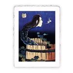 Stampa di Katsushika Hokusai Fantasma di donna appare, Miniartprint - cm 17x11