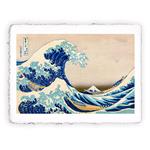 Stampa Katsushika Hokusai Grande onda al largo di Kanagawa, Original - cm 30x40
