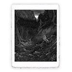 Stampe d''arte Pitteikon di Gustave Doré - Inferno canto 01, Miniartprint - cm 17x11