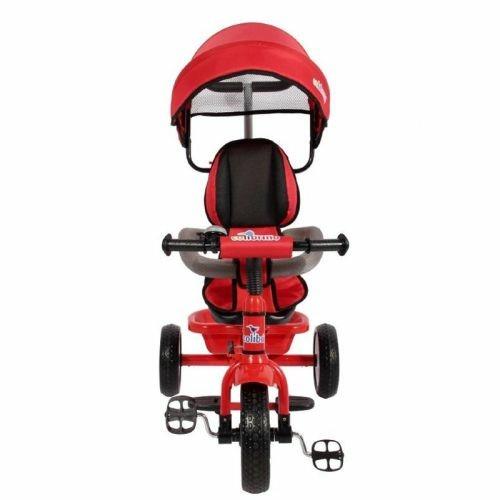 Triciclo No Rosso Con Sedile Girevole A 360°, Capottina E Protezione Clb/As2346 - 5