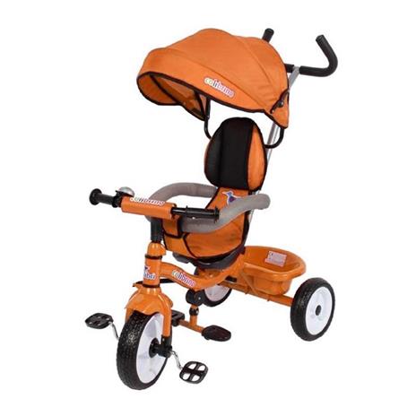 Triciclo No Arancione Con Sedile Girevole A 360°, Capottina E Protezione Clb/As2346 - 2