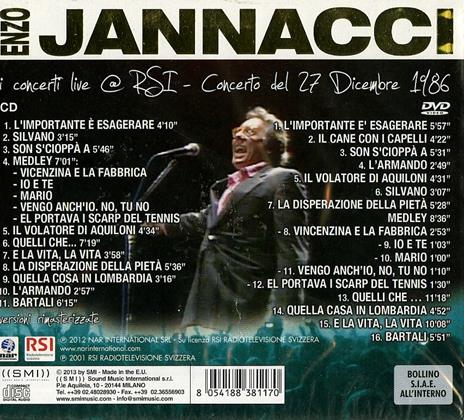In Concerto - CD Audio + DVD di Enzo Jannacci - 2