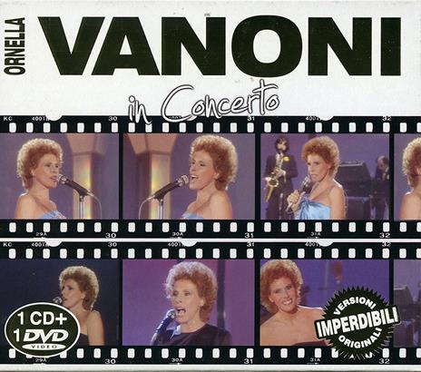 In concerto - CD Audio + DVD di Ornella Vanoni