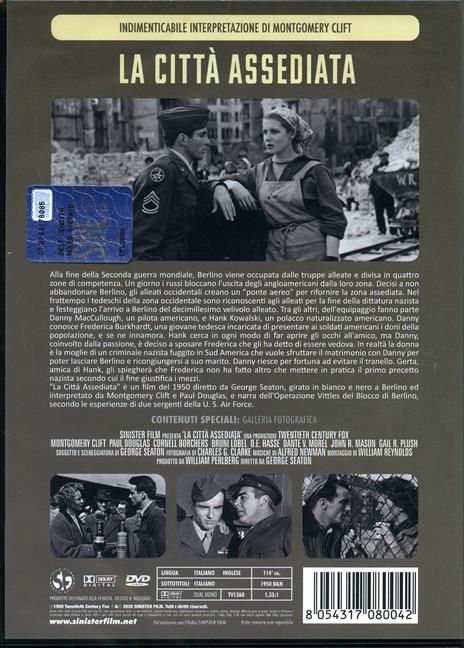 La città assediata (DVD) di George Seaton - DVD - 2