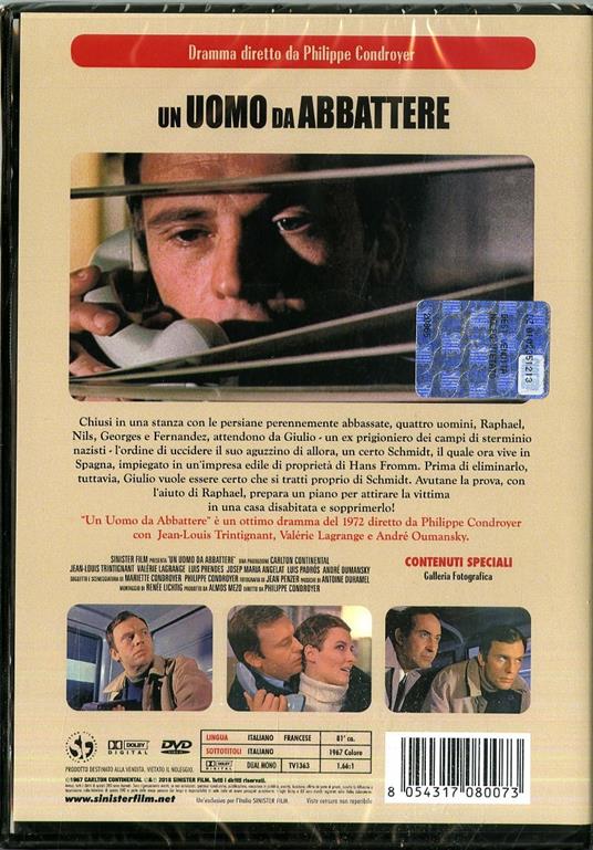Un uomo da abbattere (DVD) di Philippe Condroyer - DVD - 2