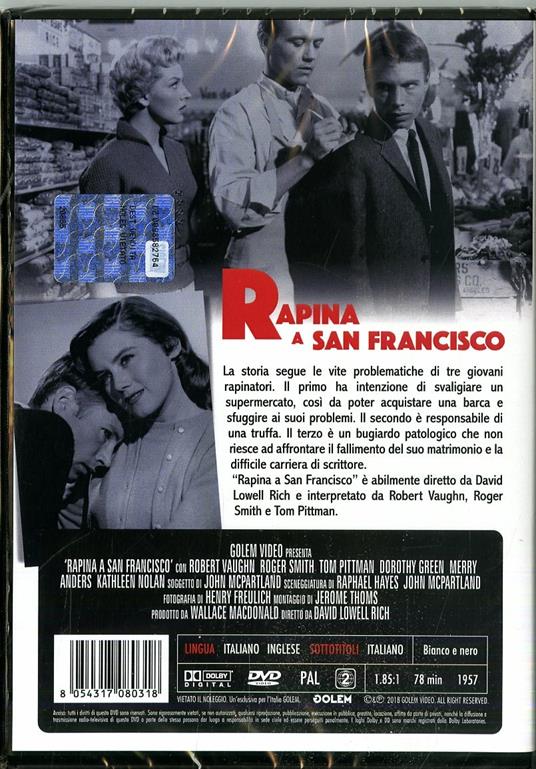 Rapina a San Francisco (DVD) di David Lowell Rich - DVD - 2