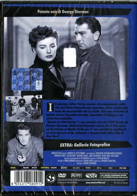 Mentre la città dorme (DVD) di George Sherman - DVD - 2