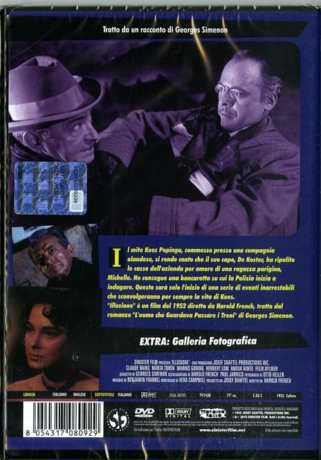 Illusione (DVD) di Harold French - DVD - 2