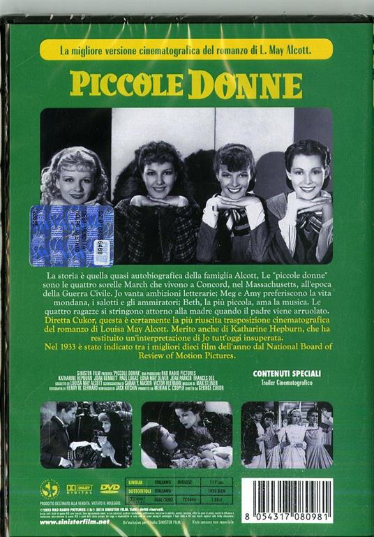 Piccole donne (DVD) di George Cukor - DVD - 2