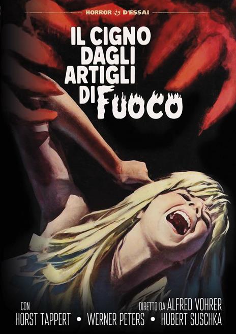 Il cigno dagli artigli di fuoco di Alfred Vohrer - DVD