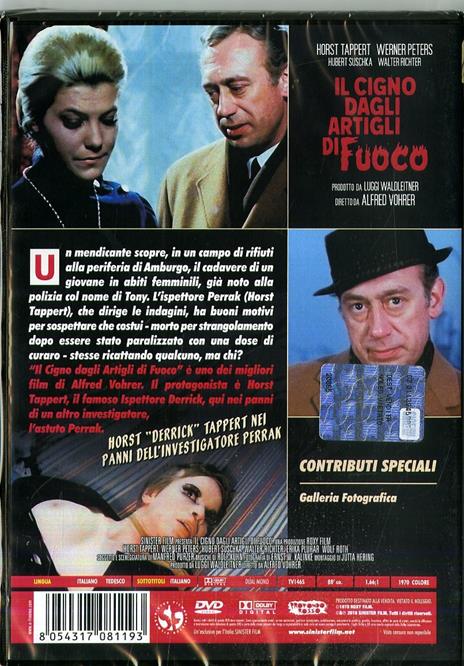 Il cigno dagli artigli di fuoco di Alfred Vohrer - DVD - 2