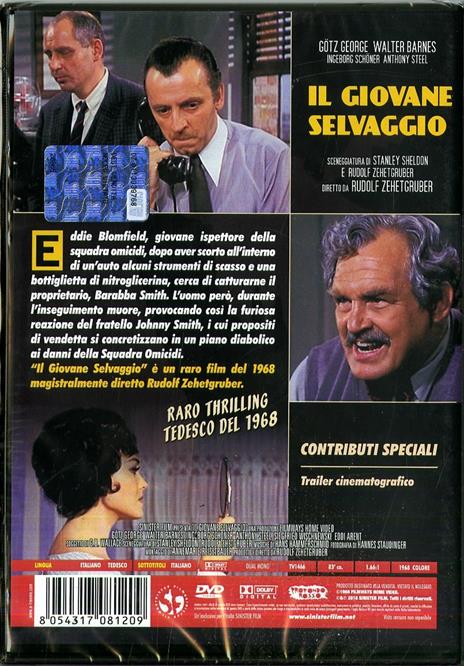 Il giovane selvaggio di Rudolf Zehetgruber - DVD - 2