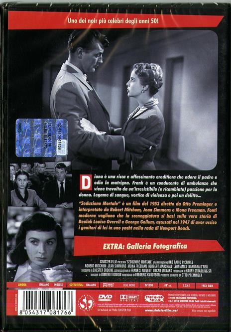 Seduzione mortale (DVD) di Otto Preminger - DVD - 2