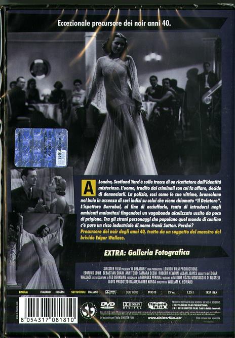 Il delatore (DVD) di William Howard - DVD - 2