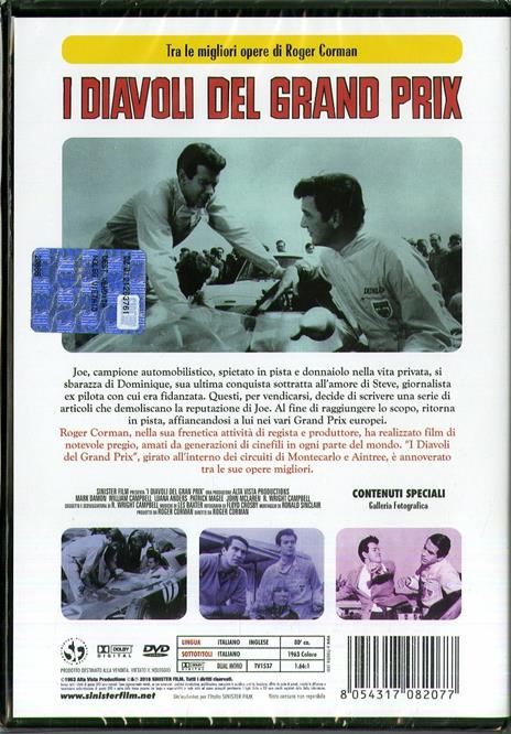Il diavoli del Gran Prix (DVD) di Roger Corman - DVD - 2