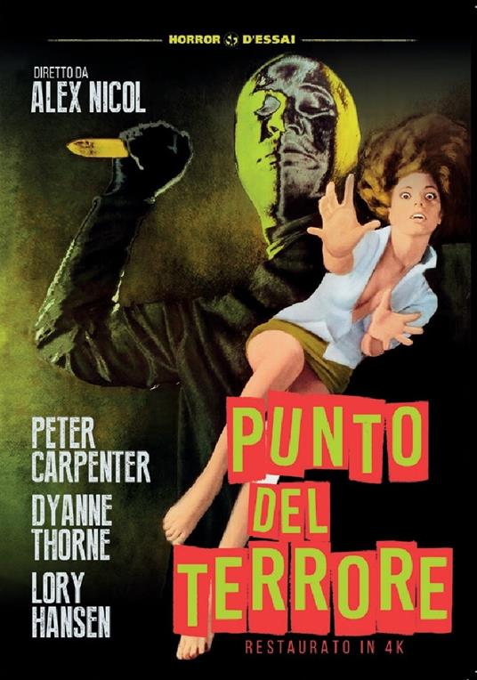 Punto del terrore. Restaurato in 4K (DVD) di Alex Nicol - DVD