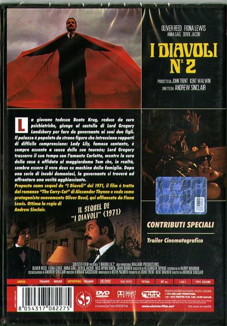 I diavoli n.2 di Andrew Sinclair - DVD - 2