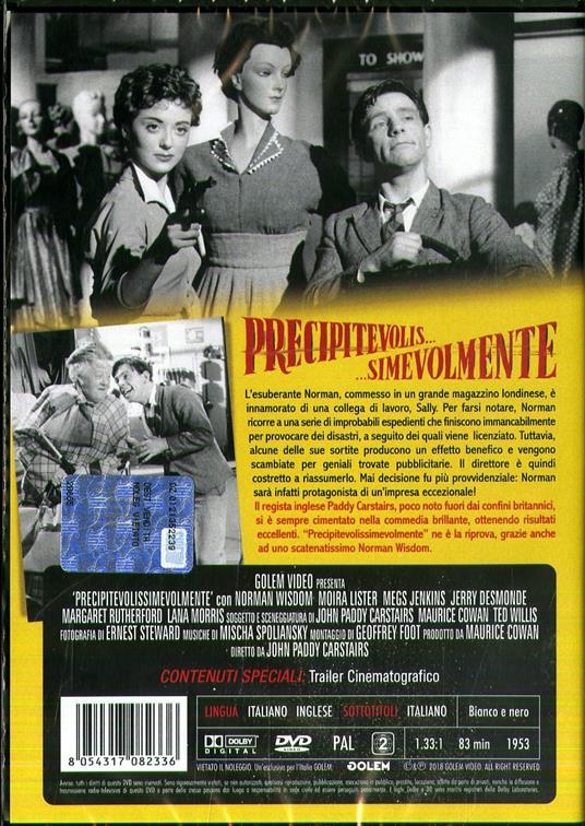 Precipitevolissimevolmente (DVD) di John Paddy Carstairs - DVD - 2