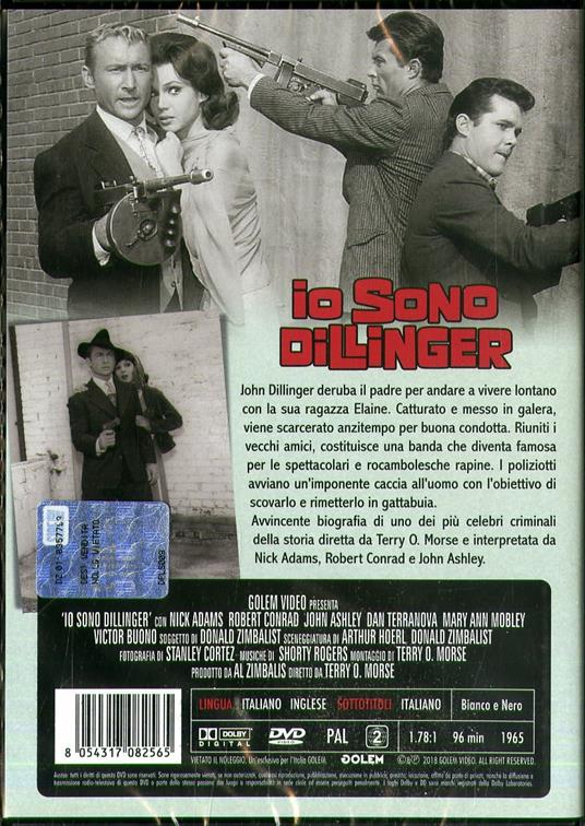 Io sono Dillinger (DVD) di Terry Morse - DVD - 2
