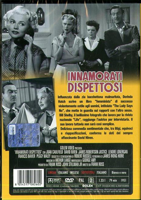 Innamorati dispettosi (DVD) di Frank Ross - DVD - 2