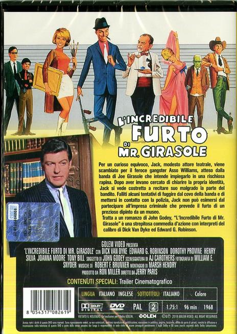 L' incredibile furto di Mr. Girasole (DVD) di Jerry Paris - DVD - 2