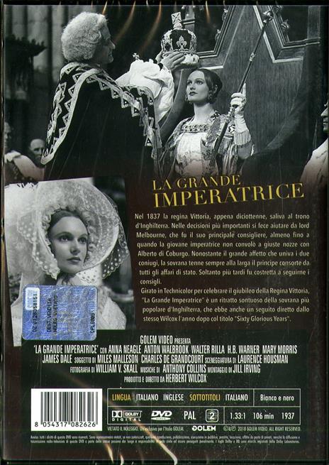 La grande imperatrice (DVD) di Herbert Wilcox - DVD - 2