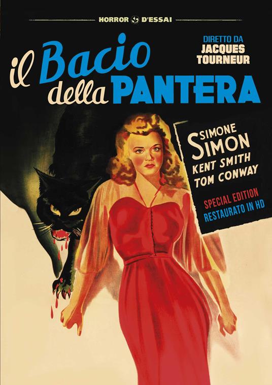 Il bacio della pantera. Restaurato in HD. Con Poster (DVD) di Jacques Tourneur - DVD