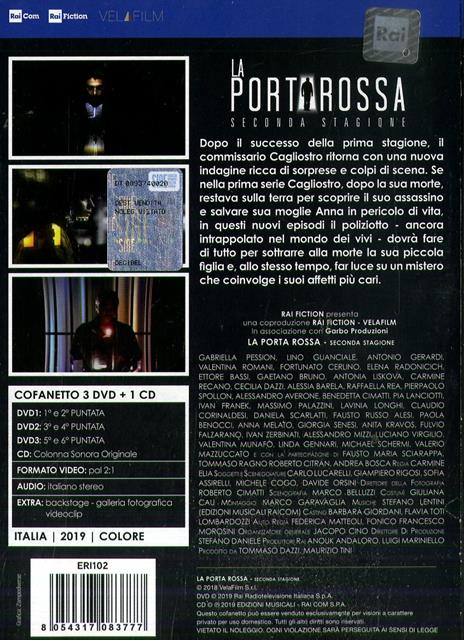 La porta rossa. Stagione 2. Serie TV ita. Con CD (3 DVD) di Carmine Elia - DVD - 2