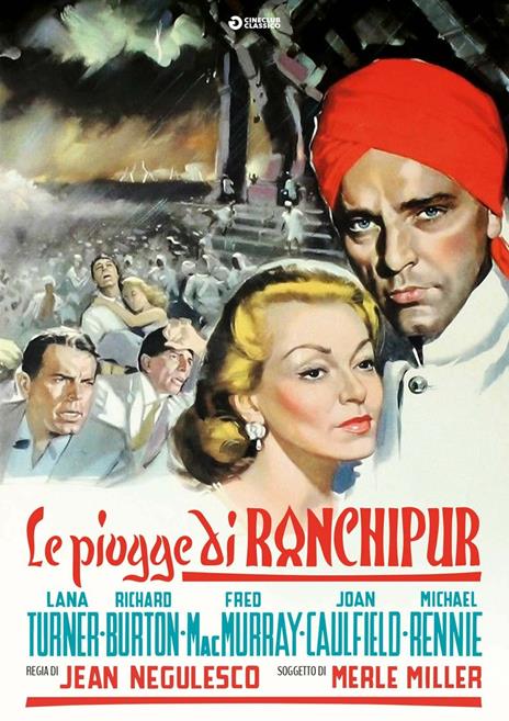 Le piogge di Ranchipur. Restaurato in HD (DVD) - DVD - Film di Jean  Negulesco Avventura | IBS