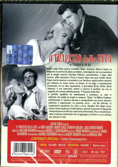 Il trapezio della vita. Restaurato in HD (DVD) di Douglas Sirk - DVD - 2
