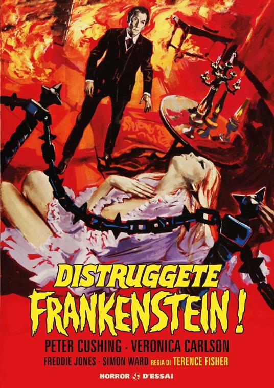 Distruggete Frankenstein. Restaurato in HD (DVD) di Terence Fisher - DVD