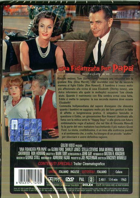Una fidanzata per papà. Restaurato in HD (DVD) di Vincente Minnelli - DVD - 2