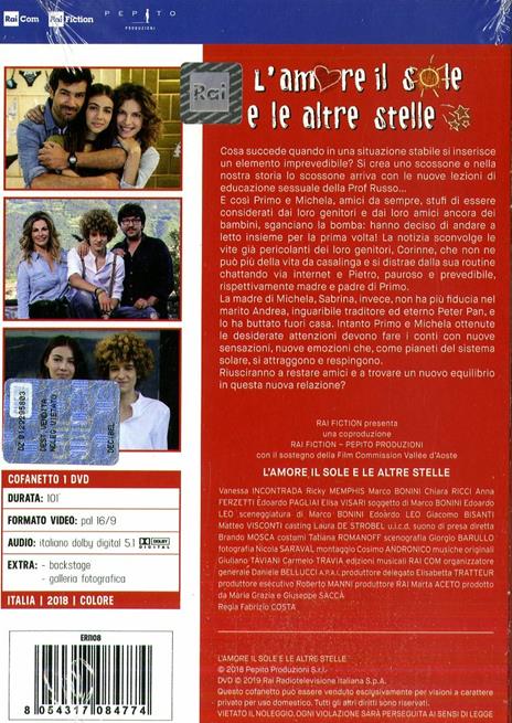 L' amore, il sole e le altre stelle (DVD) di Fabrizio Costa - DVD - 2