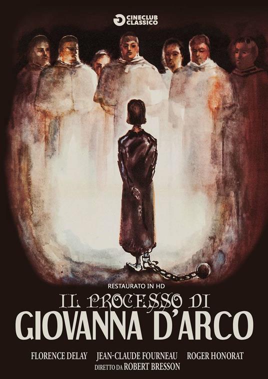 Il processo di Giovanna d'Arco. Restaurato in HD (DVD) di Robert Bresson - DVD
