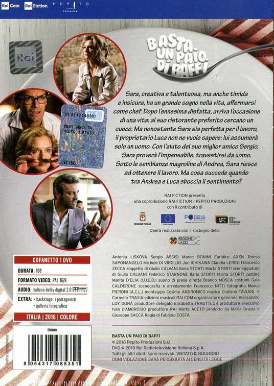 Basta un paio di baffi (DVD) di Fabrizio Costa - DVD - 2