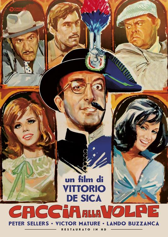 Caccia alla volpe. Restaurato in HD (DVD) di Vittorio De Sica - DVD